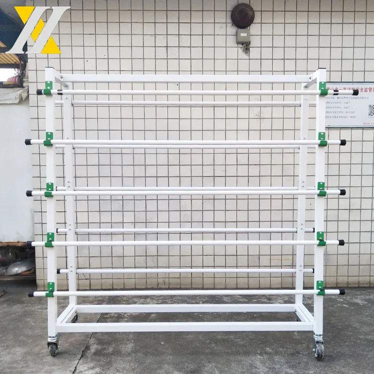 Customized Grocery Store White Heavy Duty Racks Double Side Metal For
