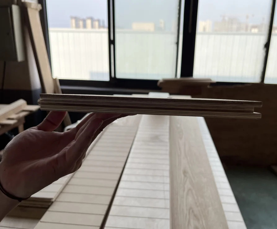 European Oak Walnut Parquet Solid Wood Look Engineered Wood Flooring Timber Flooring Hardwood