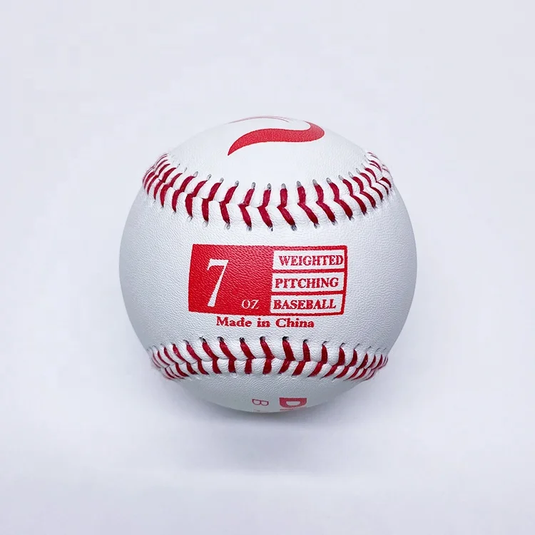 High Quality 9inch 3oz-14oz Can Be Customized Heavy Weighted Training Leather Baseball