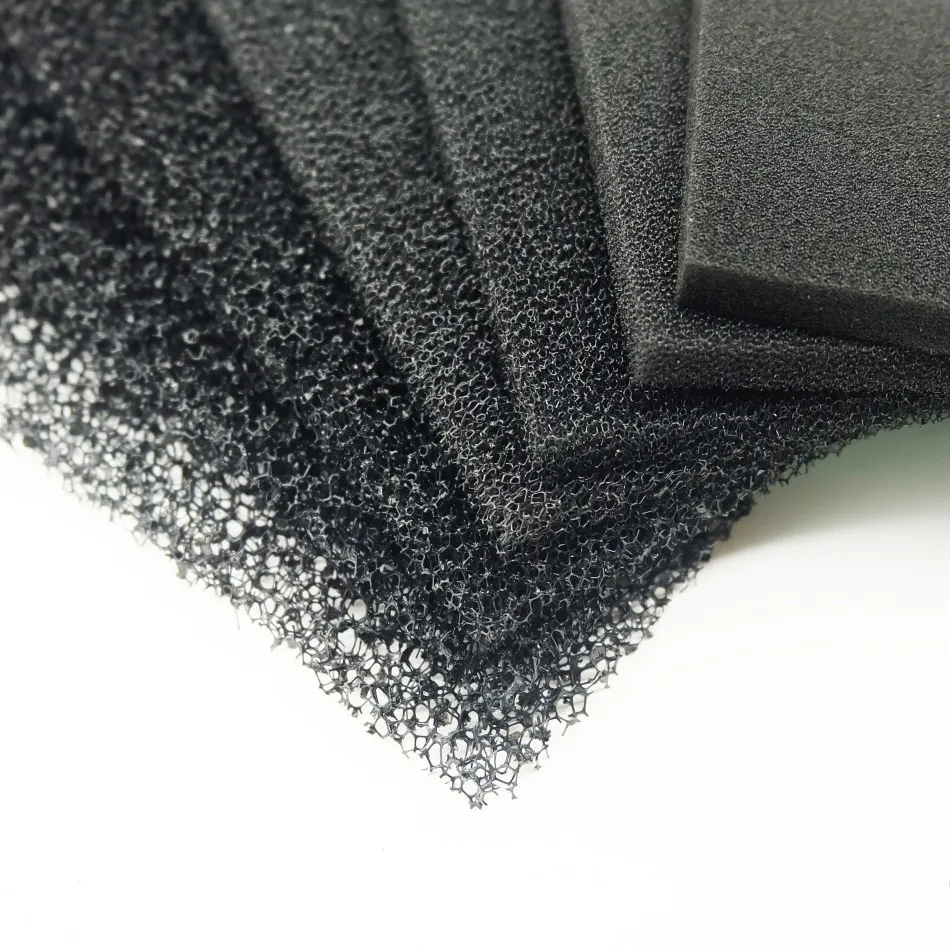 High Density Custom Size Polyurethane Reticulated Foam Sponge Open Cell Foam 35ppi