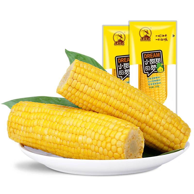 Cooked Vacuum Packed Sweet Corn