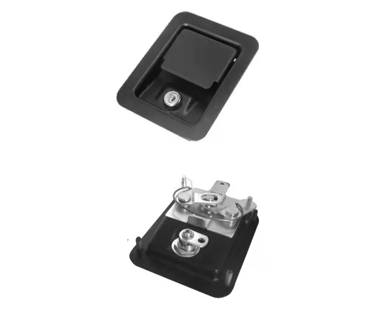 Folding Latch Handle T Lock Latch Trailer Door Panel Flush