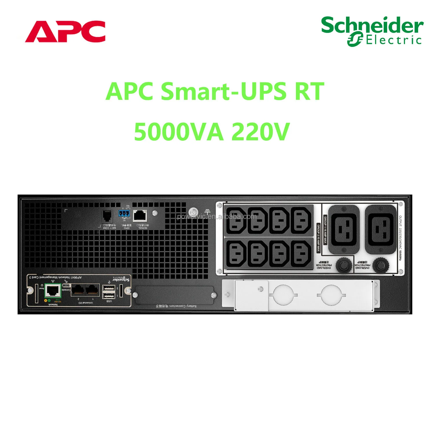 Smart APC Tower UPS 5KVA SURT5000UXI-CH APC Smart UPS 5 KVA 5000W Online 5000VA Rack APC Smart-UPS 5000VA 230V Rackmount/Tower
