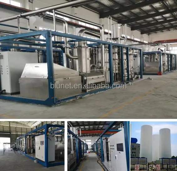 Medical Grade 80kg/h N2o Produce Plant Filling Machine Nitrous Oxide
