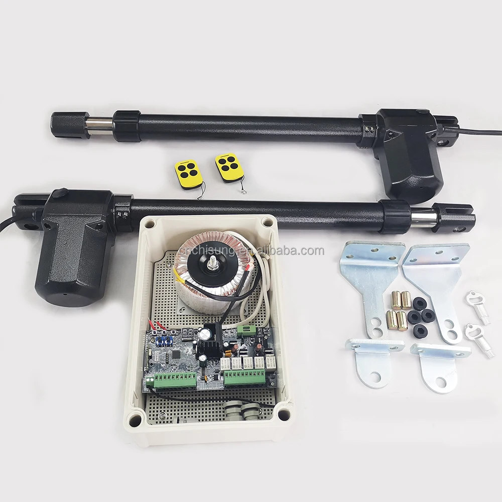 Very Bigger Automatic Swing Gate Opener Control 500KG DC Motor Engine Motor System Max Leaf Length 3m 600mm Stroke for Sale