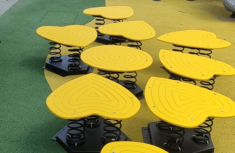 Children's Playground Equipment Set Outdoor Garden Games Children's Balance Training Equipment Customizable Plum Blossom Pile