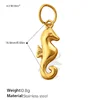 Seahorse charm