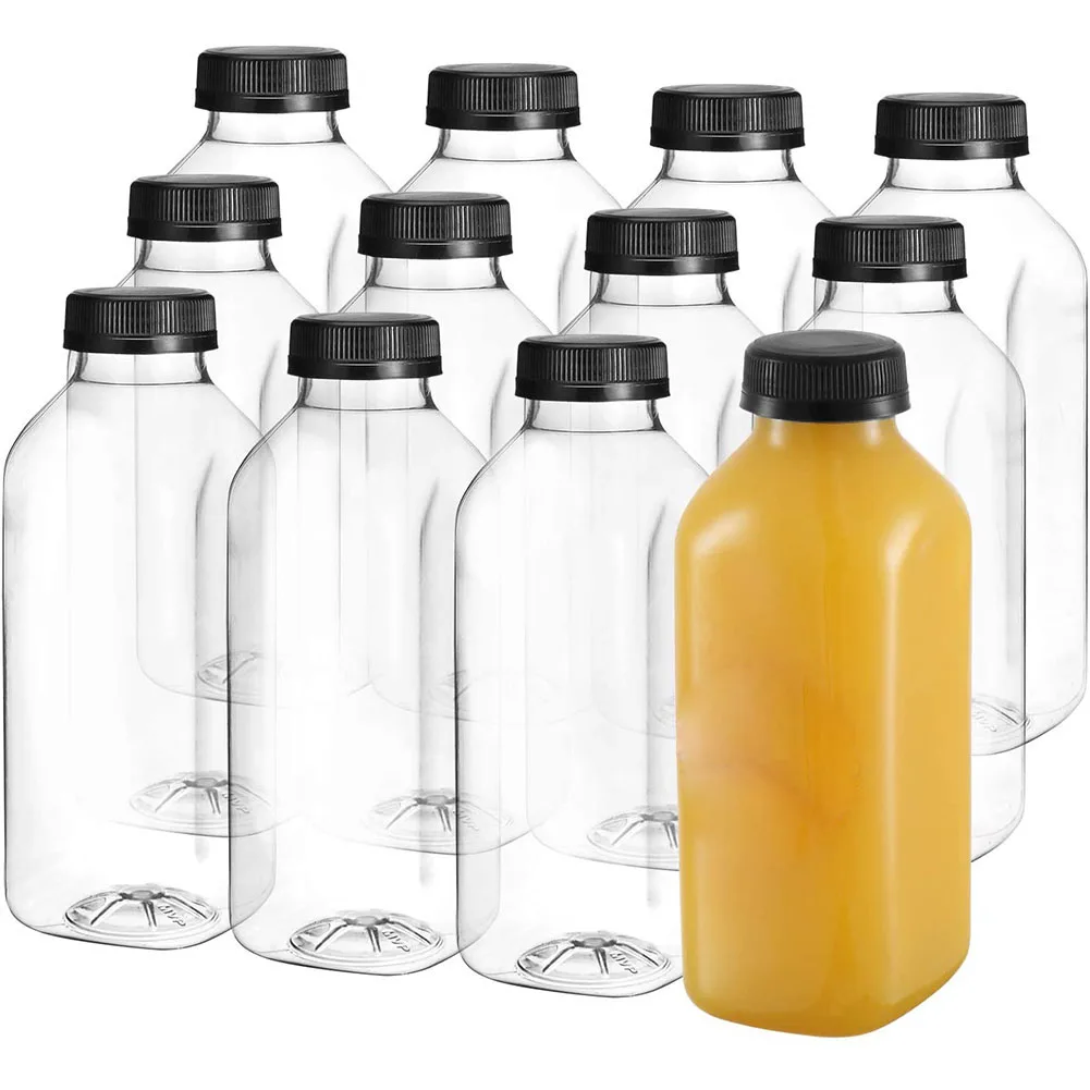 New Style Biodegradable Customization Plastic Juicy Bottles Beverages