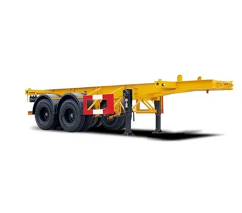 Shipment 40/45ft Container Shipping Flatbed Trailer 3 Axle Flatbed Semi Trailer 40ft Price