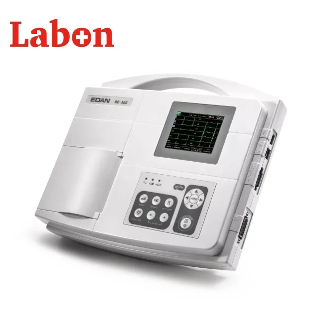 Edan ECG Machine Single Channel SE-100 Three Channels SE-3/300
