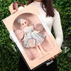 (Coffret cadeau portable de 41 cm) Poupée bleue de 30 cm