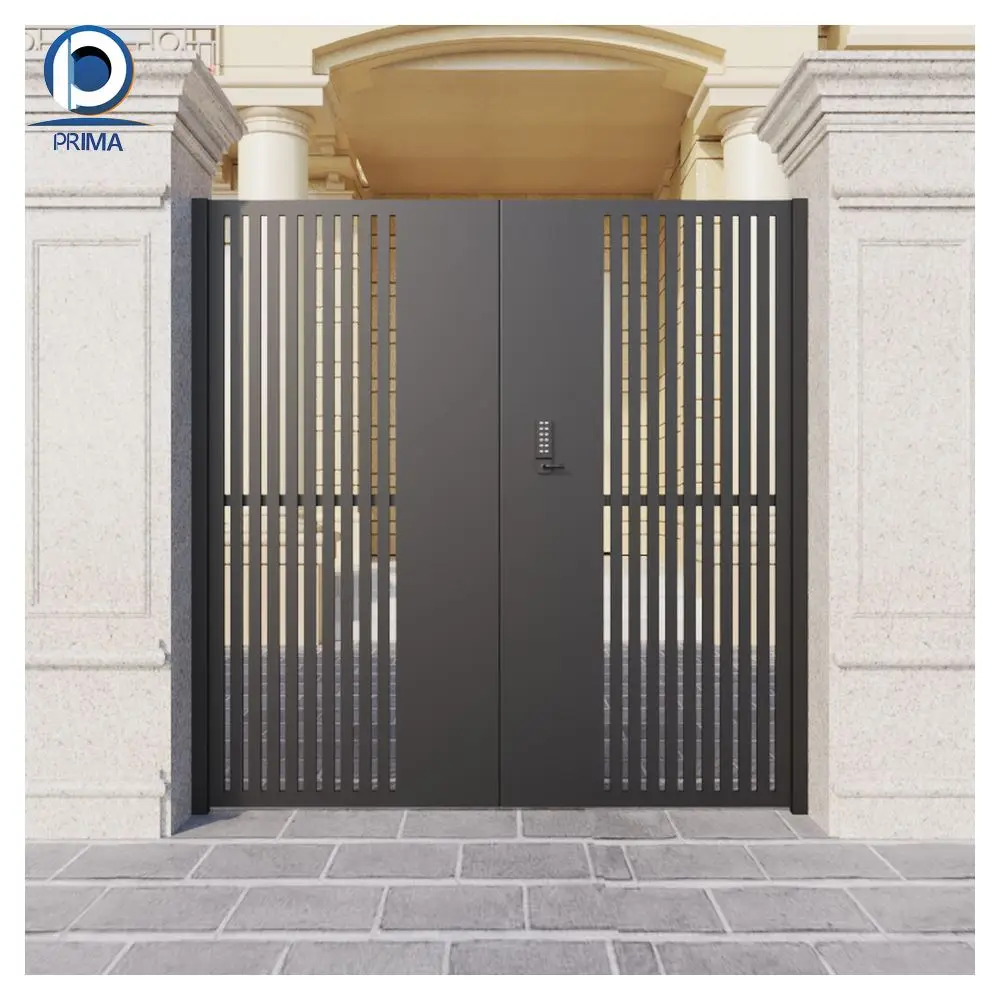 Latest Main Gate Designs Outdoor the Door of the Courtyard Window Grill Design and Gate