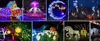Rosa, viola, telecomando, DMX, personalizzabile