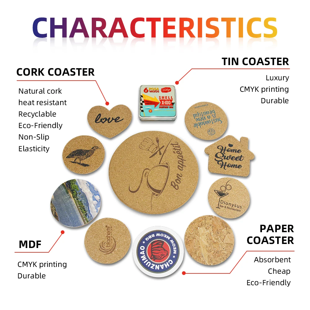 Cork coaster