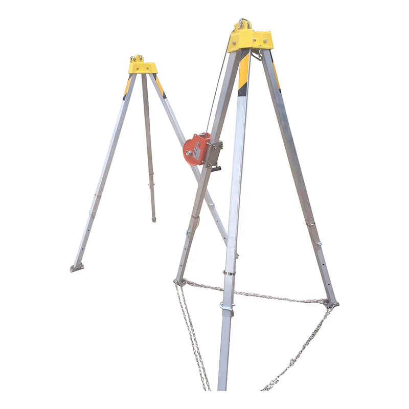 Fall Arrest and Recovery Systems Tripod Rescue System