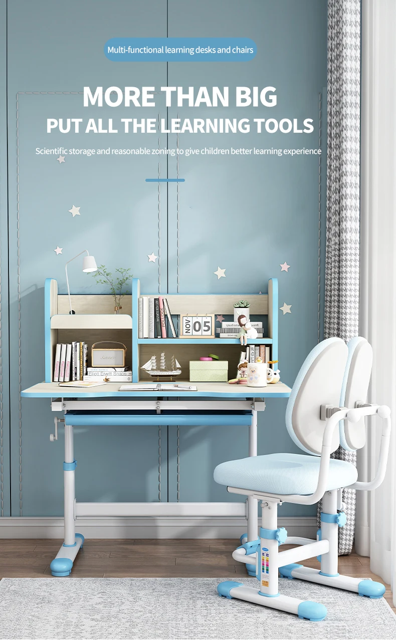 Wholesale Factory Price Height Adjustable Ergonomic Kids Study Table ...