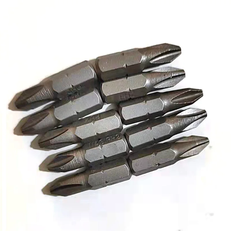 Industrial Double-Ended Philips Screwdriver with Multi-Bit Steel Handle Customizable OEM Support