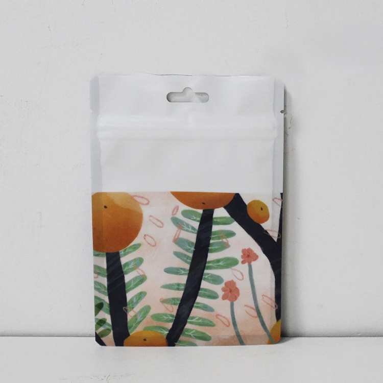 Custom Biodegradable Clear Fishing Bait Hook Three Side Sealing