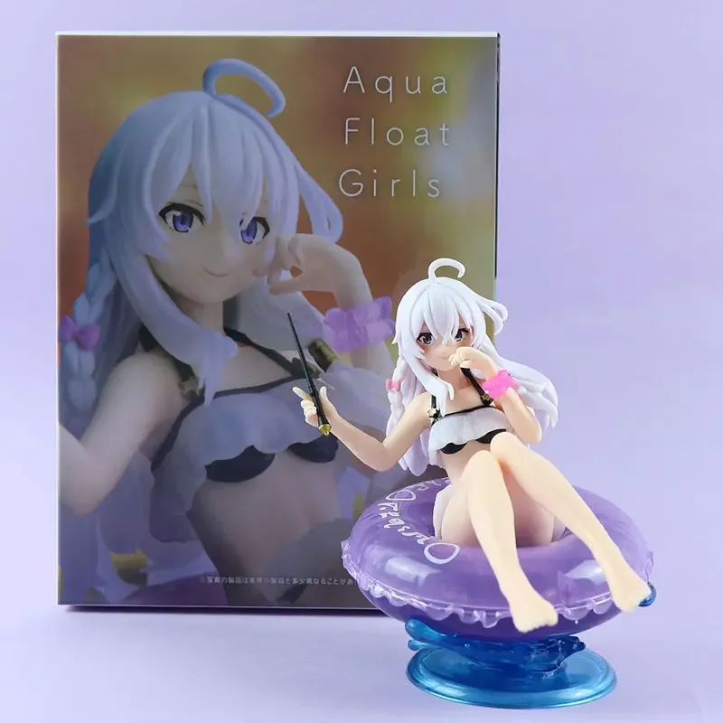 Xinnice Uzaki Tsuki Figurine Anime Swimsuit Girl Figurine d'action 22 cm PVC Modèle debout avec accessoires pour le visage Statue Anime Ornement Cadeau de collection pour les fans