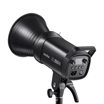 Godox SL100Bi 100W 2800-6500K White Yellow Version LCD Panel LED Video Light Continuous Output Bowens Mount Studio Light detail image