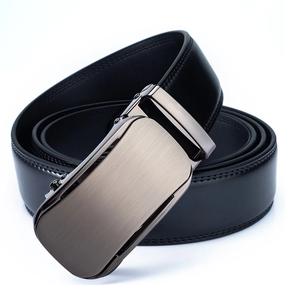 Mens Luxury Automatic Lock Belt ~ A Quality Logo Buckle ~ Executive Style 