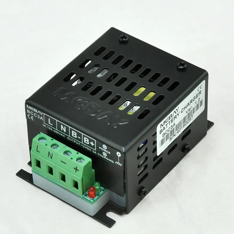Intelligent Battery Charger BCC3A 3A 12V for Genset