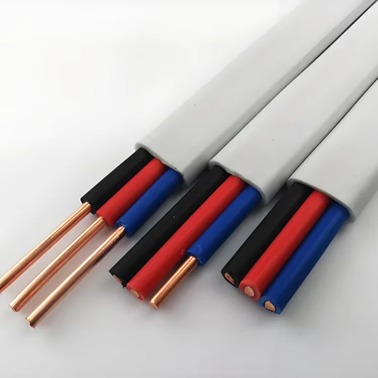 Retardante de llama de Bvvb/Bvb 1,5/2,5/6/10mm2 núcleo de cobre revestido de PVC precio barato cable aislado de PVC Cable de casa