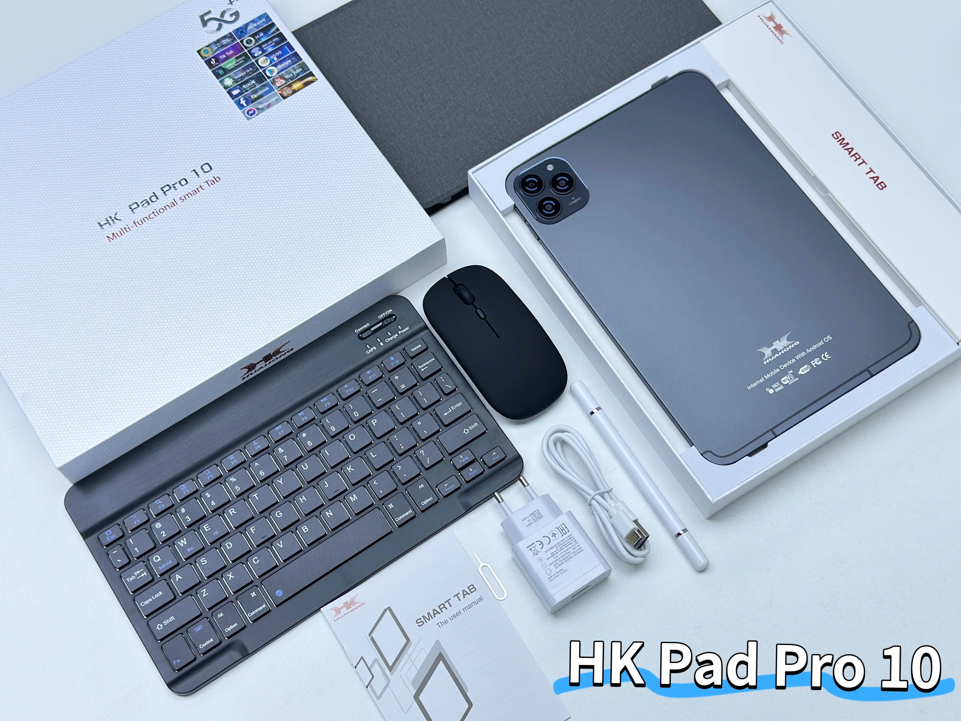 HK Pad Pro 10 - Versatile Smart Tablet for Professional Use