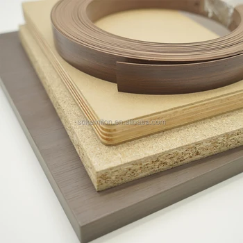 Hot Sale 0.25-3mm Wood Grain Furniture Accessories Pvc Edge Banding Tape