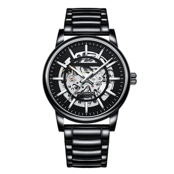 Luxury Mens Watches New Trends Super Luminous Automatic Skeleton Mechanical Watch for Man 3Bar Waterproof Custom Wrist Watch