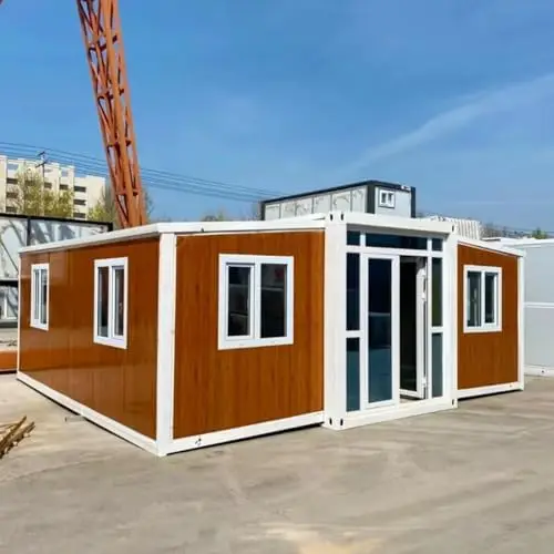 10ft 20ft Expandable Steel Container Prefab Floating Boat Houseboat for Hotel Water Detachable Flat Pack Wooden Office Container