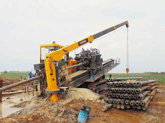 500kn Push Pull Force Horizontal Directional Drilling Xz500 18000n.m 18 ...