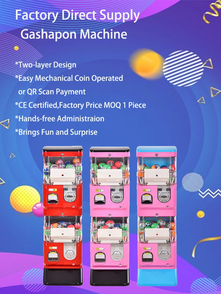 Wholesale Japanese Capsule Machine - Two Layers Gashapon