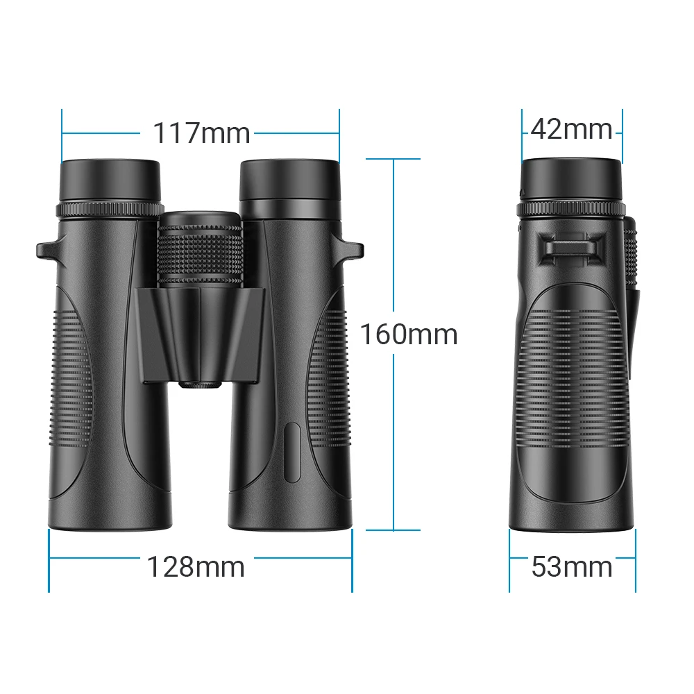 Compact Powerful High Quality Outdoor Binoculars Adult Hunting Long Range IPX7 Waterproof  Binoculars Telescope