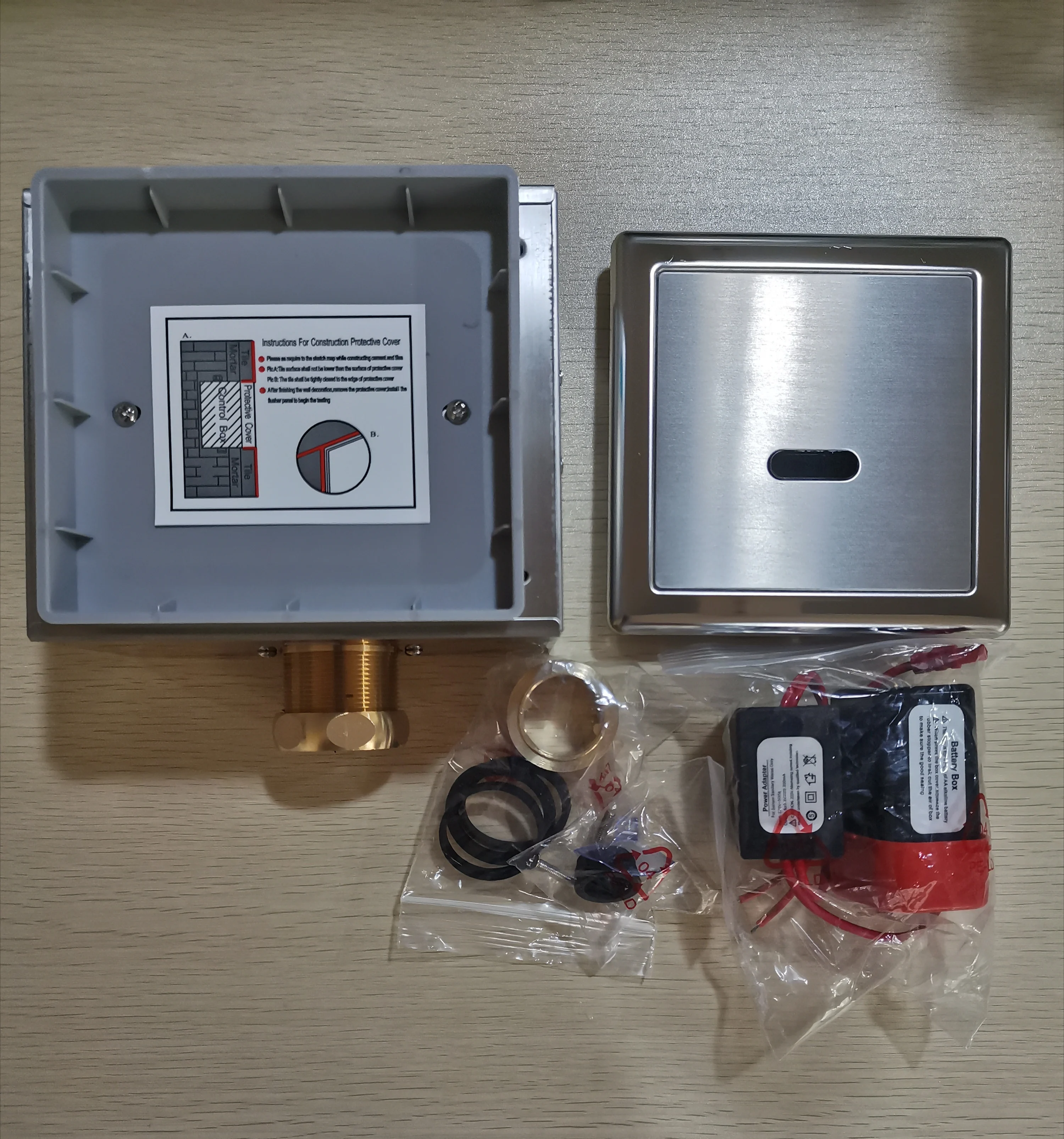 无触摸wc冲洗器自动传感器马桶冲洗阀hy-528d/a/ad