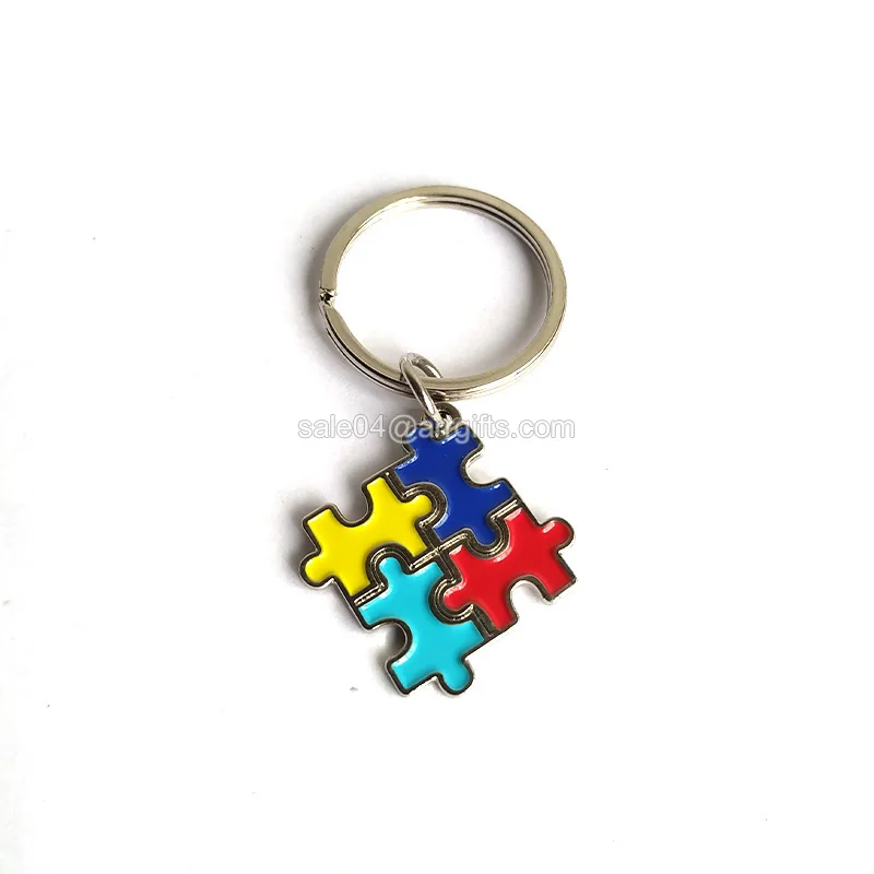 Autism Awareness key chain