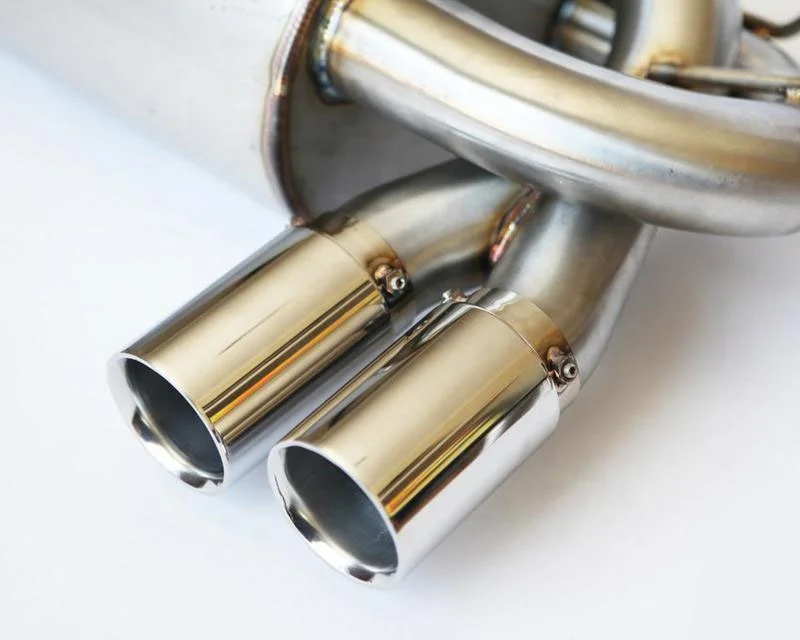 DUAL CATBACK AXLE BACK STAINLESS 2.5" EXHAUST MUFFLER 2.75" TIP for 01-06 BMW E46 M3