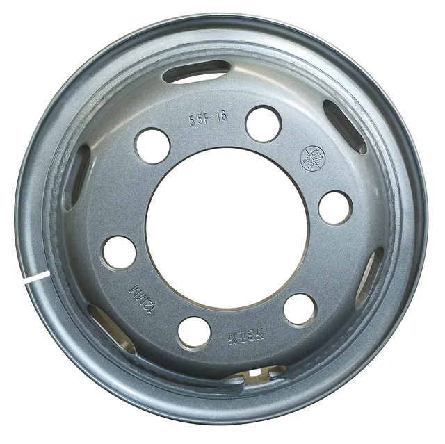 Factory direct sales 6.0-16 16'' Tube Steel Wheel Rims 5.5F-16