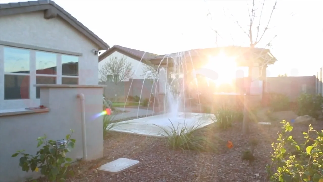 Cenchi Daycare Children Water Park Splash Zone Wet Deck Mushroom