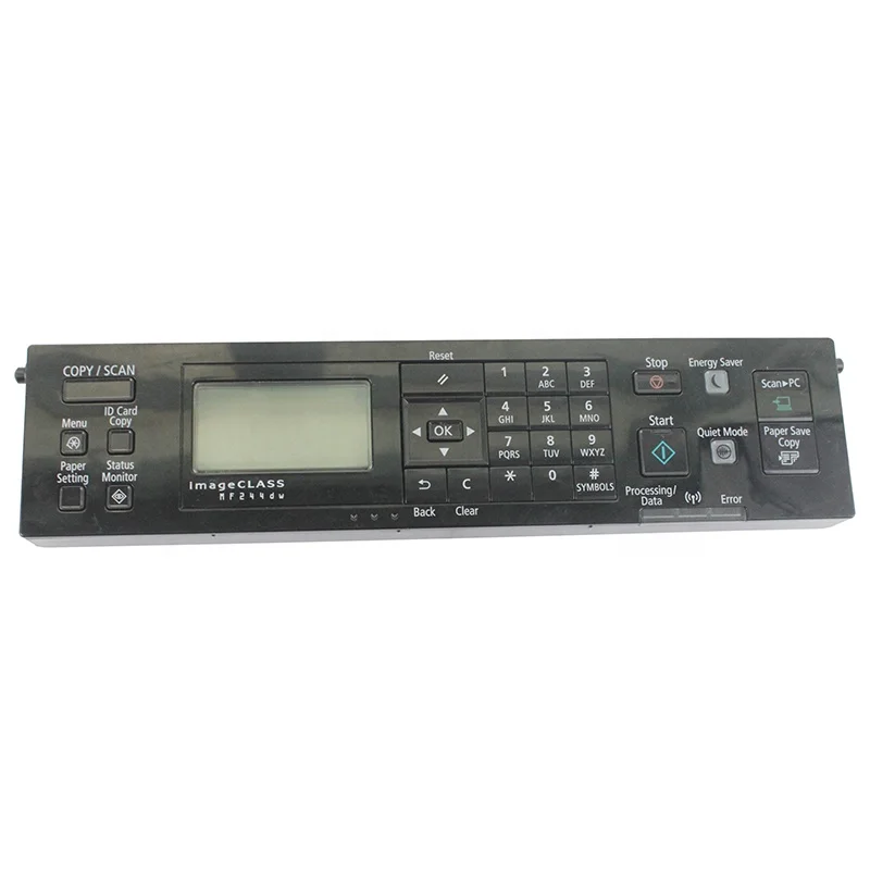 Montaje De Panel De Control Para Canon Mf212w Mf244dw Mf232w 212w 244dw  232w Mf212 Mf244 Mf232 212,244 De 232 Clave De Impresora Partes - Buy  Pantalla Para Canon Mf-212 Mf-232 Mf-244,Panel De