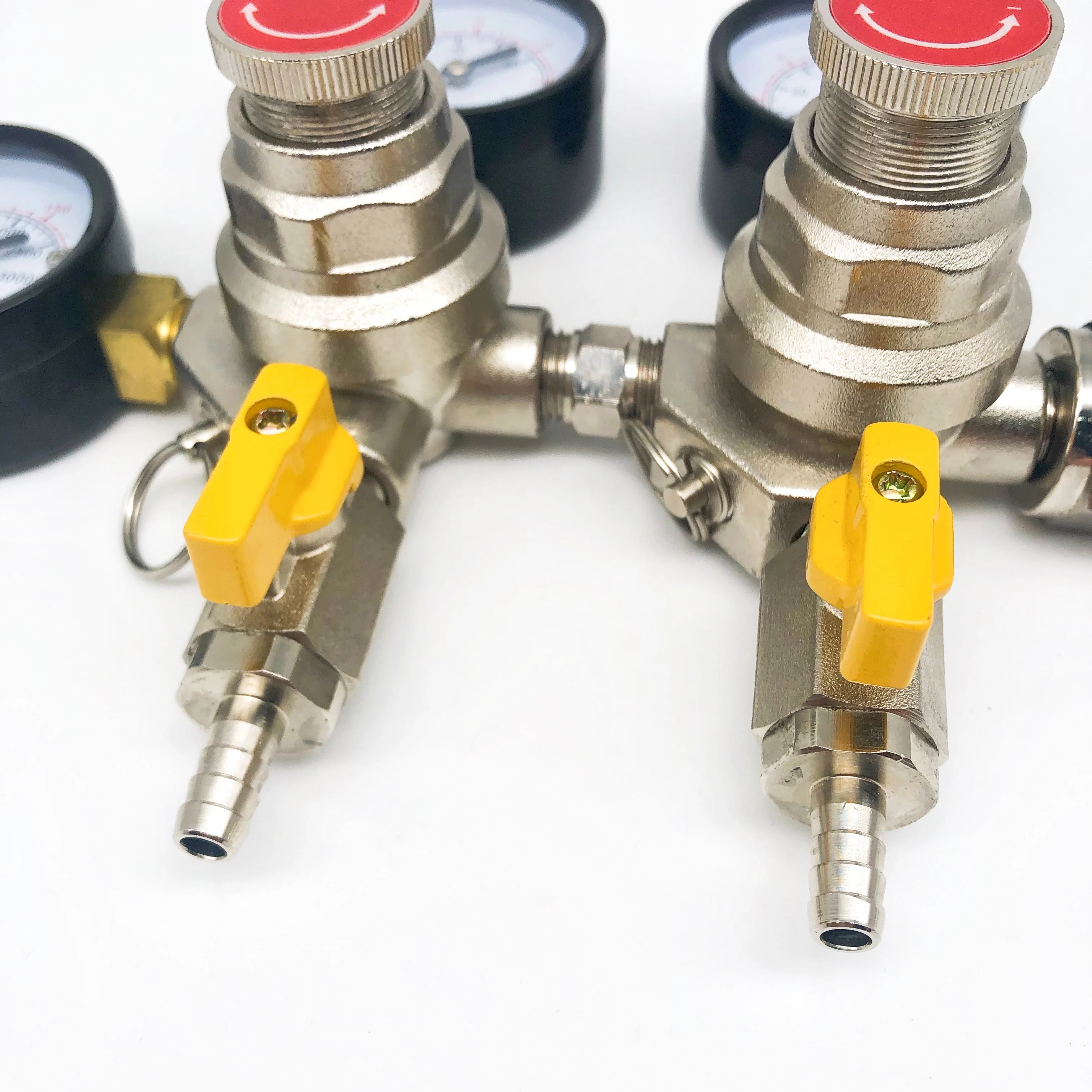 Beer High Pressure Regulators Dispensing Equipment Draft Beer Brewery CO2 Regulator Co2 Reducing Valve With Plastic Handle
