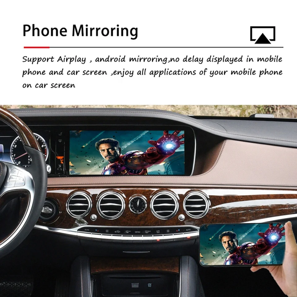 Wholesale W222 CarPlay беспроводной адаптер для Mercedes Benz S Class S400  S350 Android Авто IOS Apple CarPlay экран зеркальное отображение From  m.alibaba.com