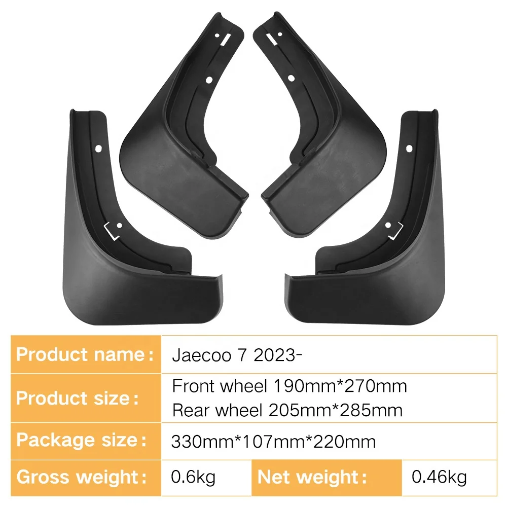 Set 4 Parafanghi Paraspruzzi J&J Automotive Per VW T5/T6 Multivan 2003-2021, Neri, Senza Foratura, Kit Con Viti E Istruzioni - 5