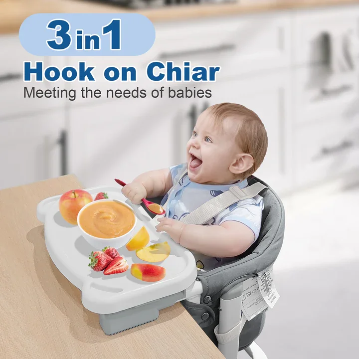 High Load Fold-flat Storage Portable Baby Feeding Seat Hook On Dining ...