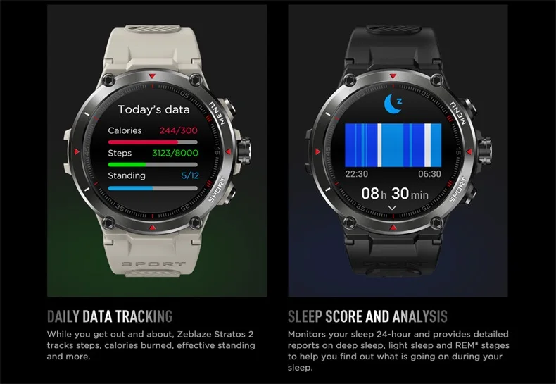New 2022 Zeblaze Stratos 2 GPS Smartwatch 50M Waterproof Heart Rate Blood Oxygen Monitor Fitness Tracker Reloj Smart Watch(9).jpg