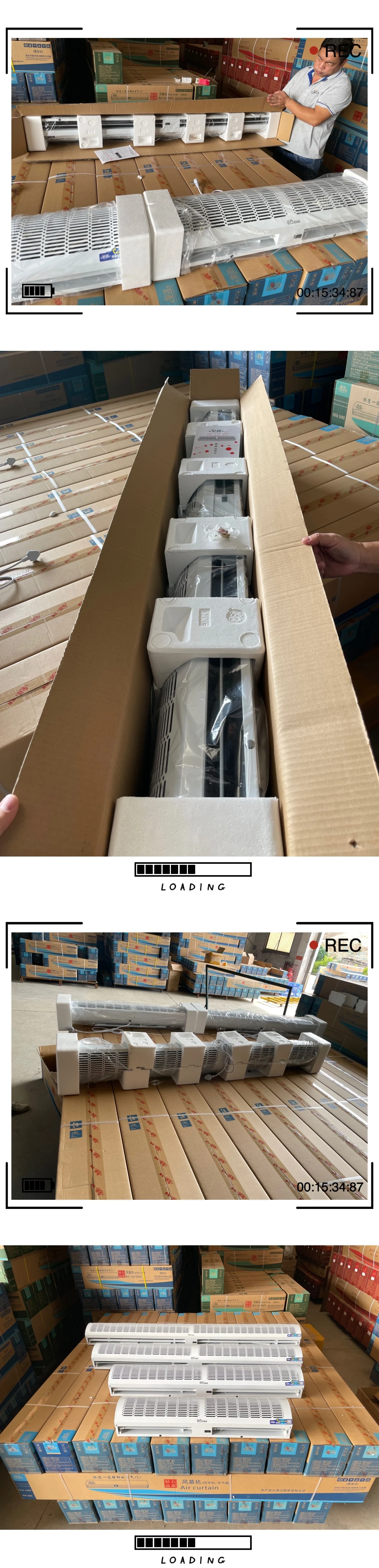 product 2025 hot sale air curtain centrifugal type supper strong air volume aluminum casing 09m 12m 15m remote stock supply-5