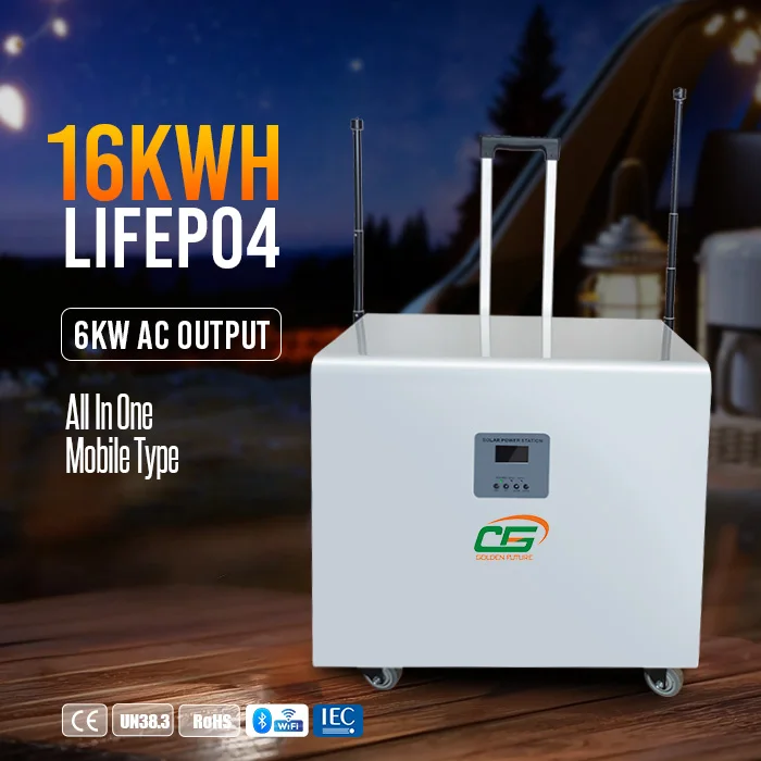 BH-16KWH Mobile Solar Portable Power Station ESS Systems All-in-one type with Ac 5kw to 6.2kw output and  Lifepo4 Battery 5kwh to 16kwh
