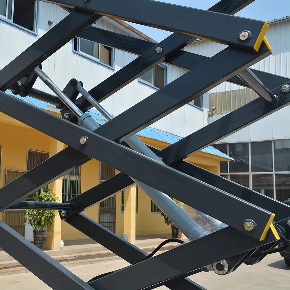 Гидравлический мобильный ножничный подъемник с аккумулятором, электрический мужской подъемник с электропитанием, оборудование для воздушной рабочей платформы, заводская цена