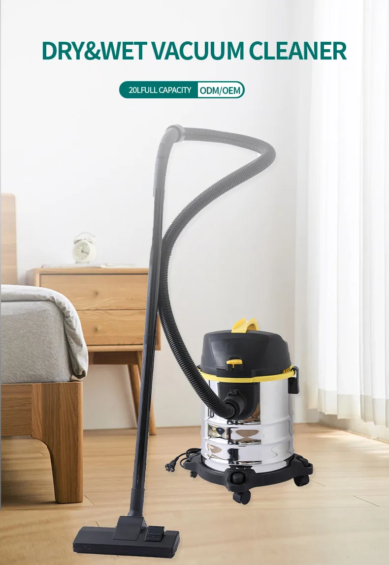 Deepclean Cord 20l Industrial Wet And Dry Vacuum Cleaner Stainless ...