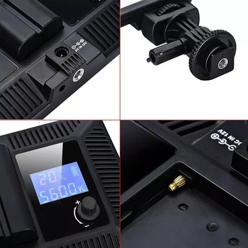 Viltrox L116T Super Slim Panel Film Shooting Studio LED Light Bi-color 3300-5600K CRI95 Dimmable Lighting detail image